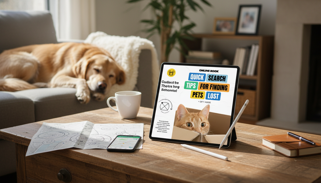 Find a Lost Pet Fast: Calm Ring Search & Recovery Tips