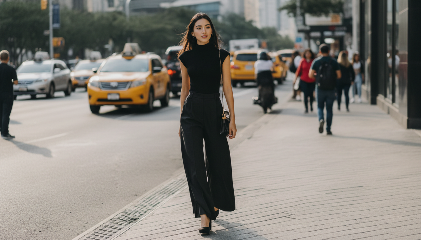 How to Style Statement Pants: Tops, Proportions & Color
