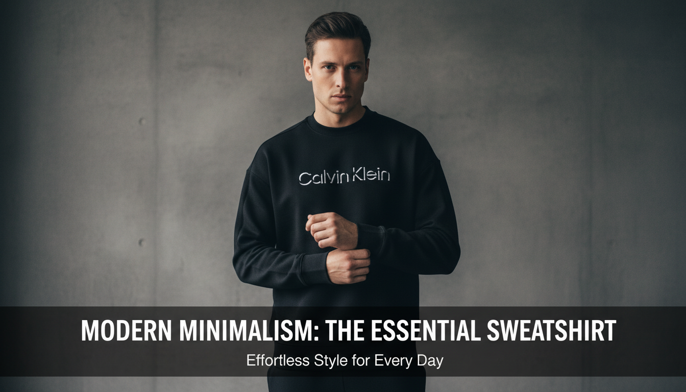 Calvin Klein Men’s Printed Crewneck Sweatshirt Guide