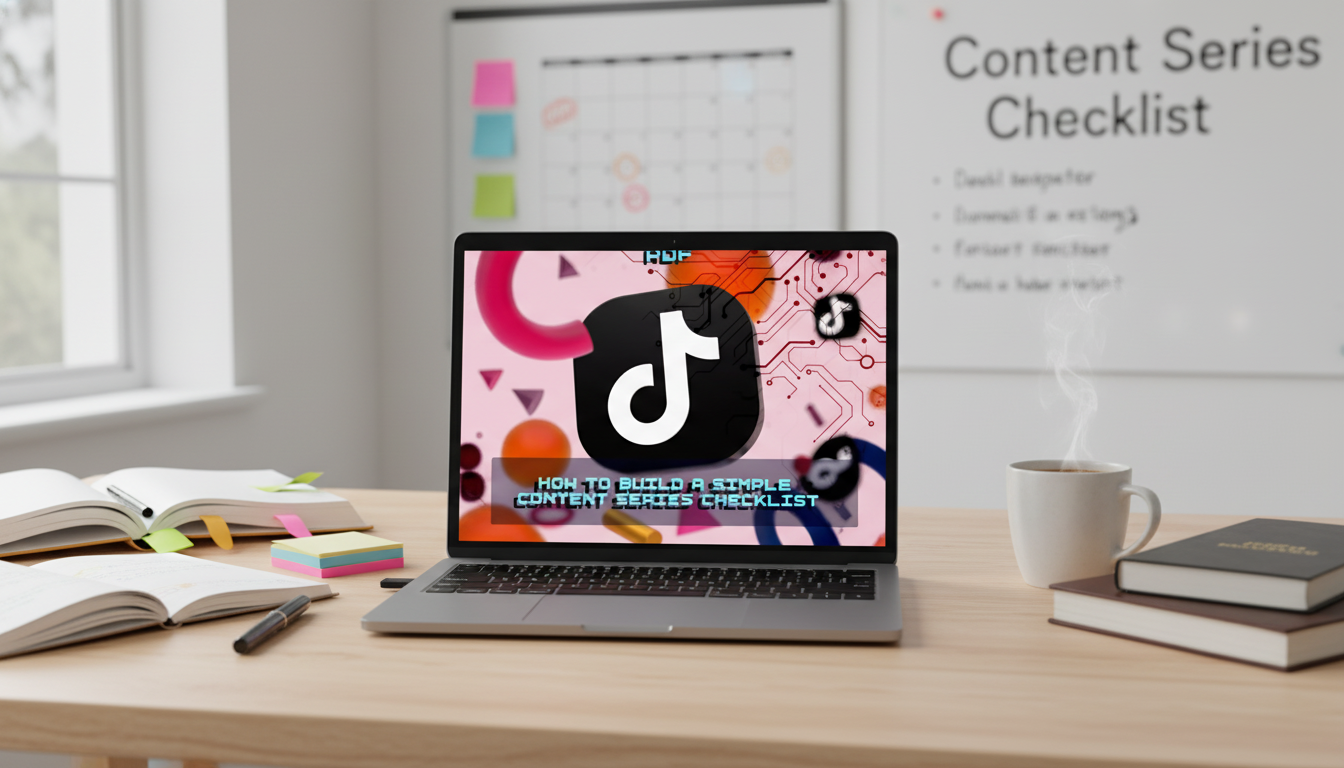 Content Series Checklist: Publish Consistently in 4 Steps