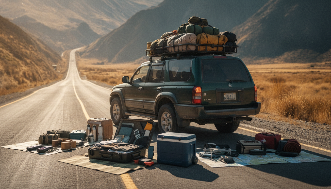 Road Trip Car Packing Checklist: Essentials, Safety, Tech
